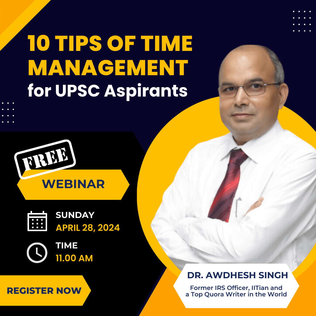 Time Management for UPSC Aspirants [Webinar]